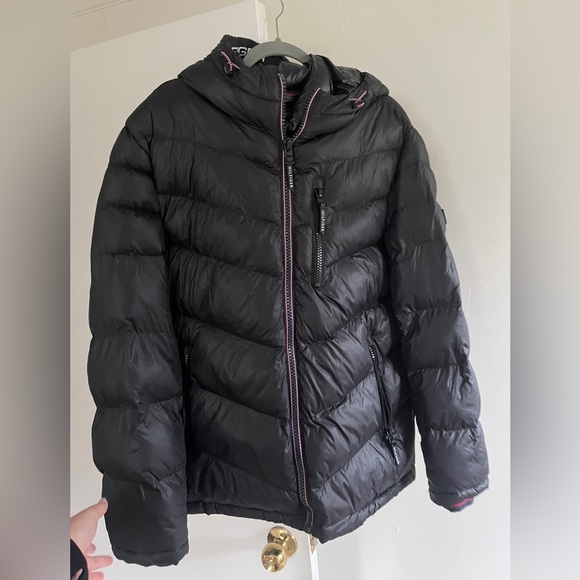 Mens Tommy Hilfiger Puffer Winter Coat - Picture 1 of 4